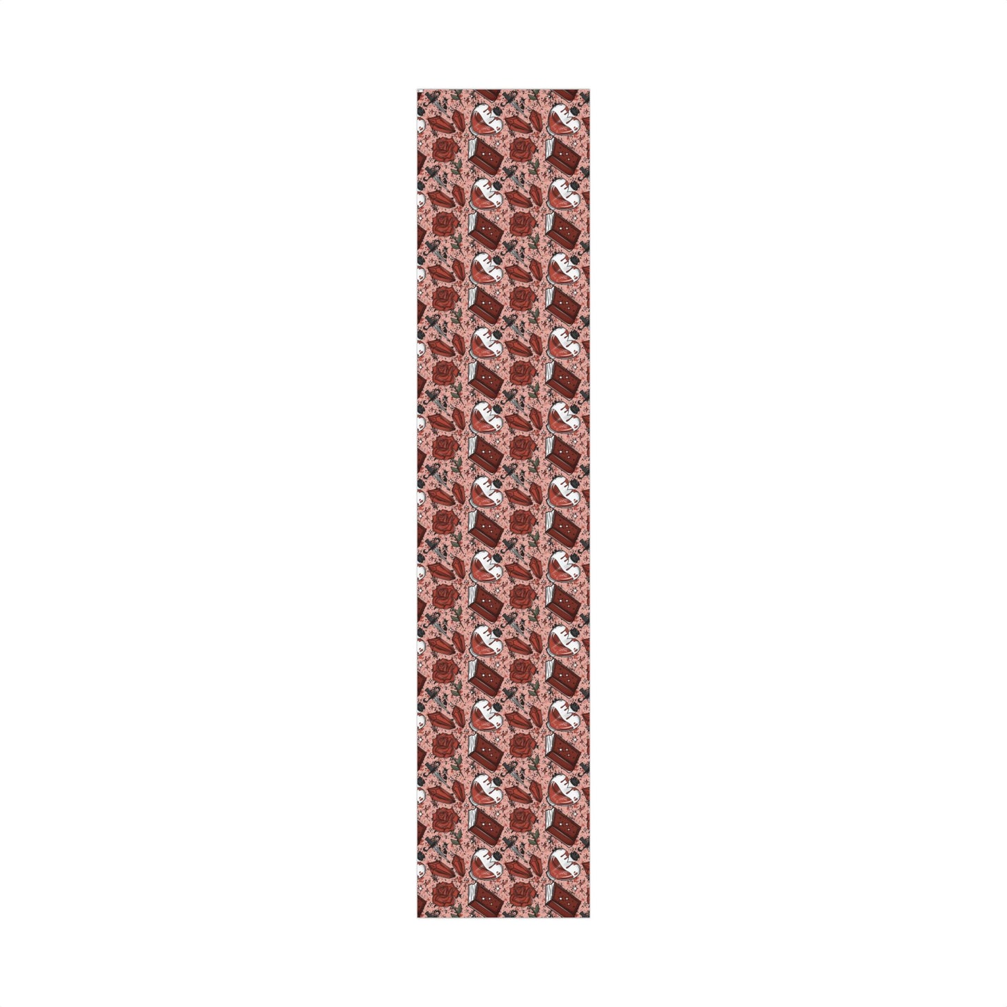 Crimson Romance Wrapping Paper