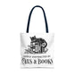 Cats & Books Tote Bag