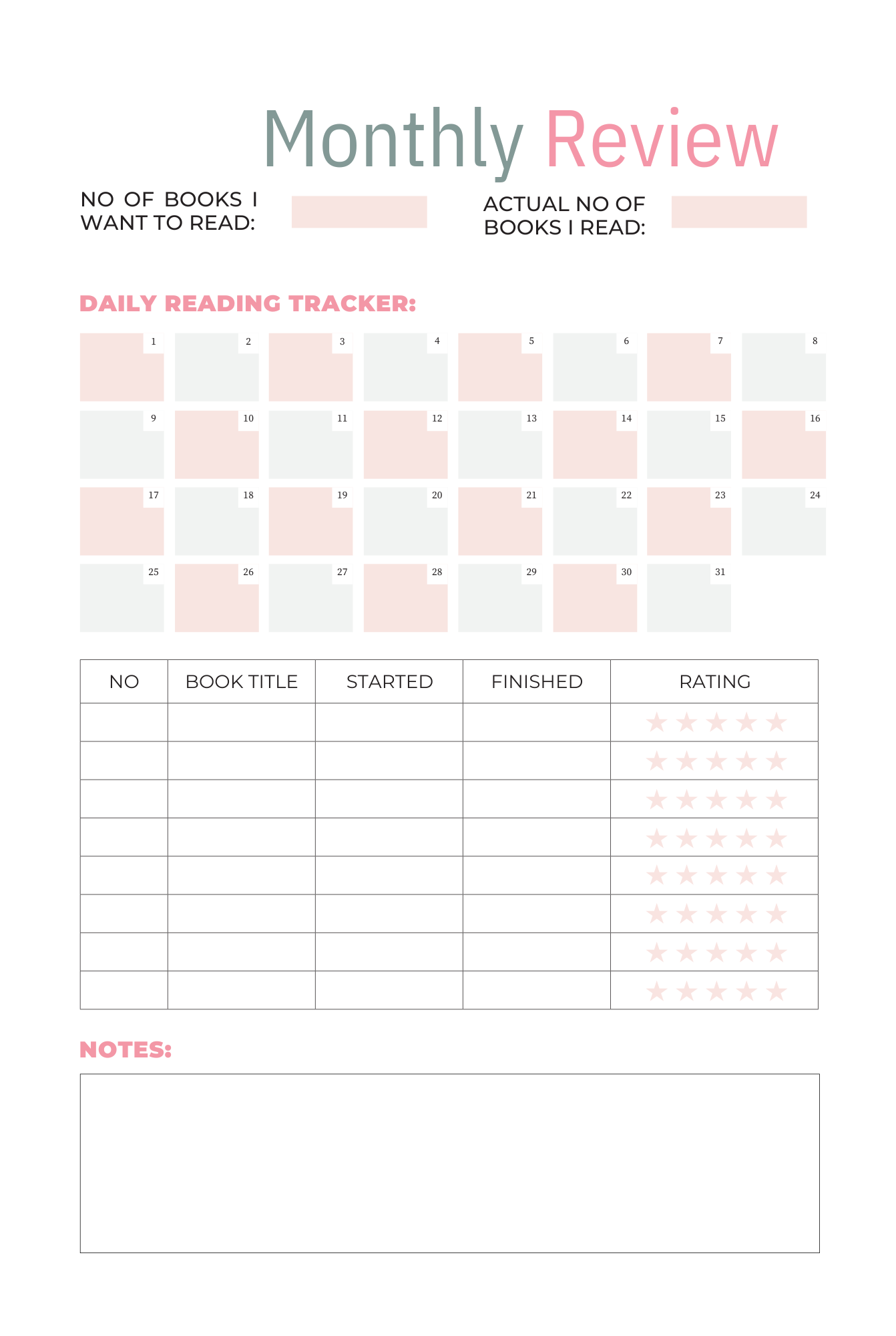 The Hello Milo Reading Journal