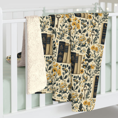 Secret Garden Chapters Sherpa Blanket