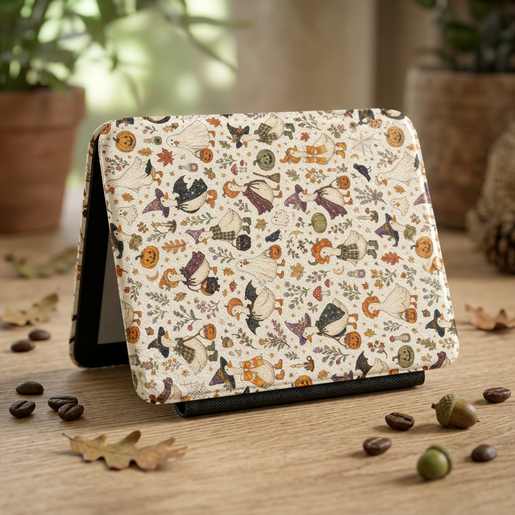 Halloween Goose Kindle Case