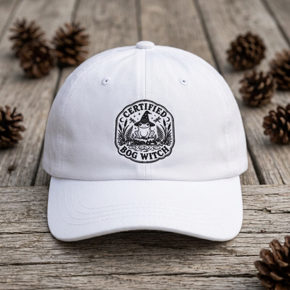 Dad Cap — Certified Bog Witch Embroidered Hat