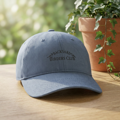 Backyard Birders Club Washed Coastal Cap