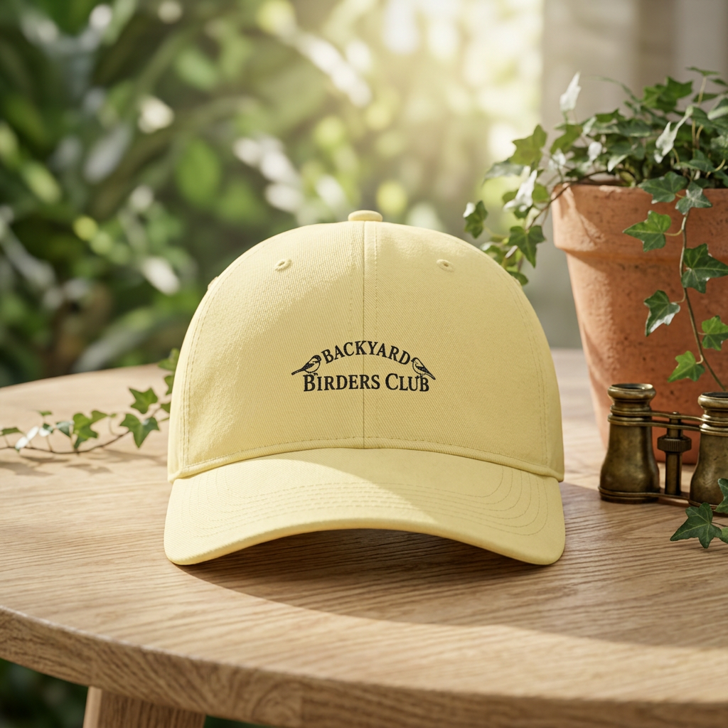 Backyard Birders Club Washed Coastal Cap