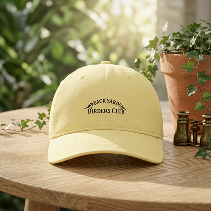 Backyard Birders Club Washed Coastal Cap