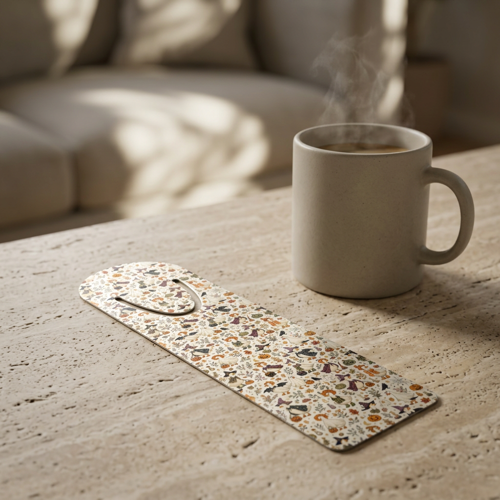 Autumn Goose Metal Bookmark