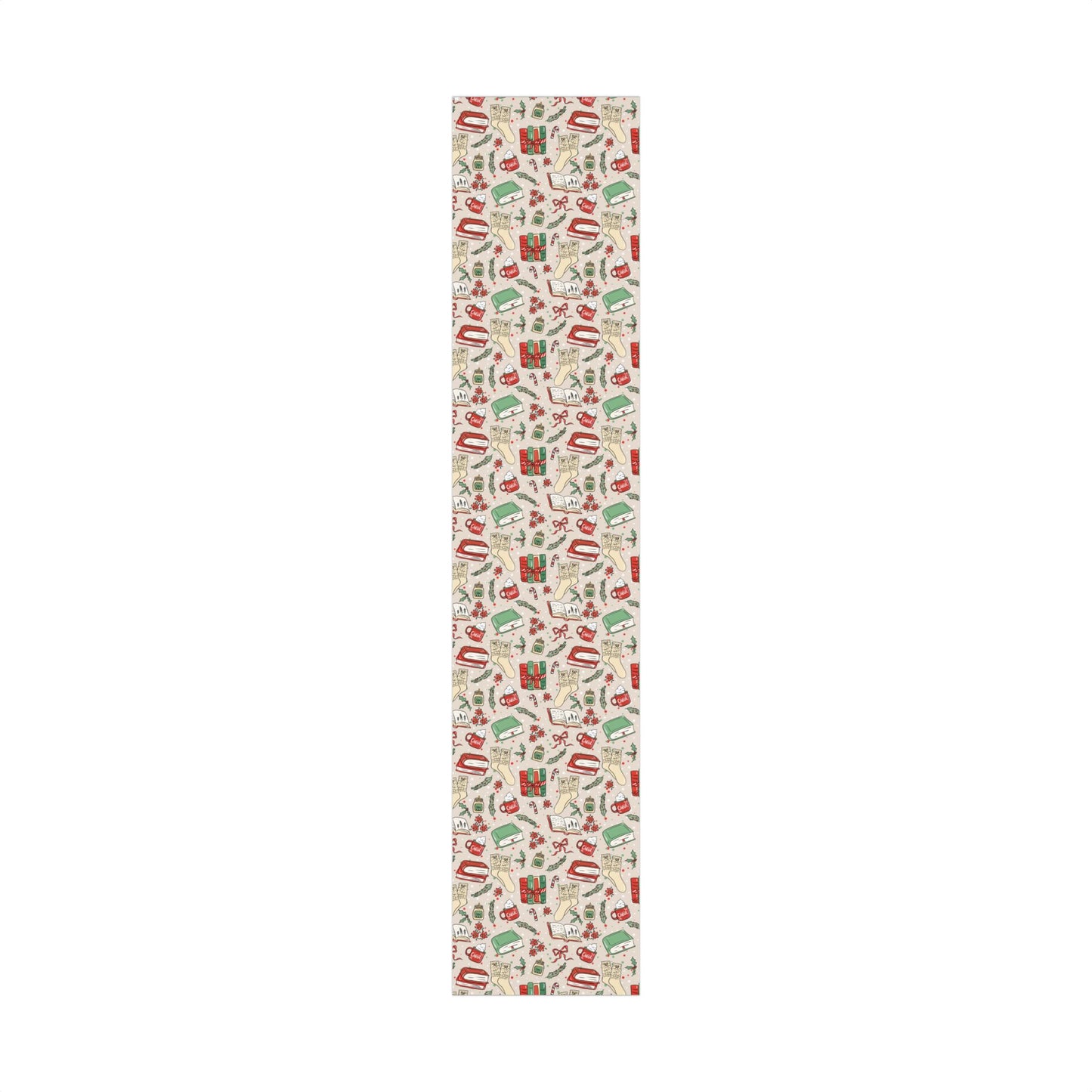 Cozy Christmas Chapters Wrapping Paper