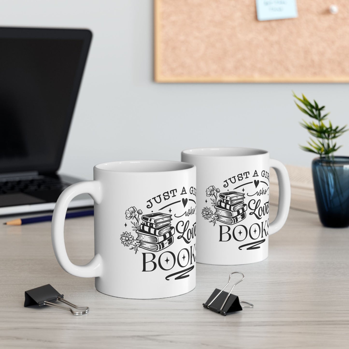 Just A Girl Who Loves Books Mug