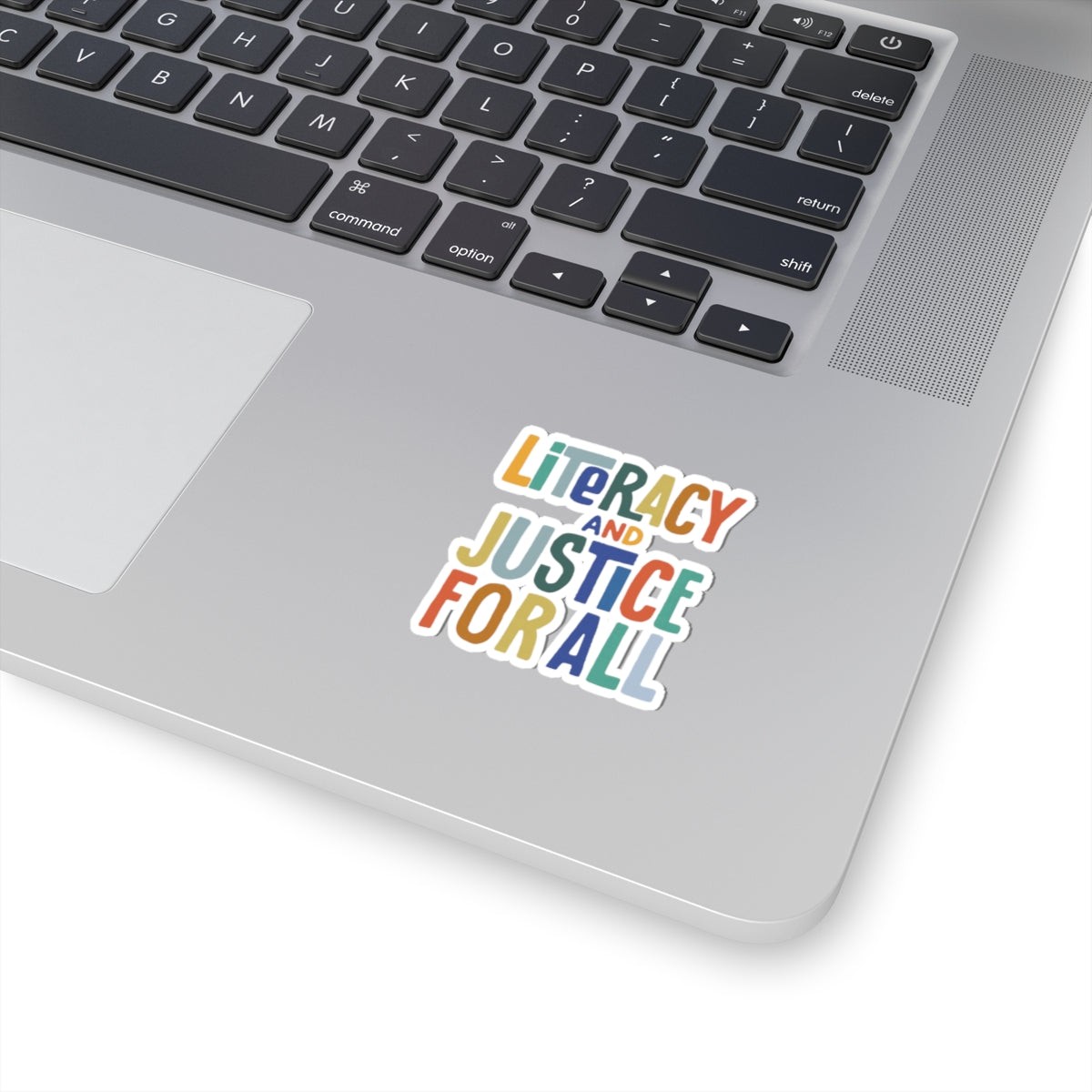 Literacy and Justice Sticker