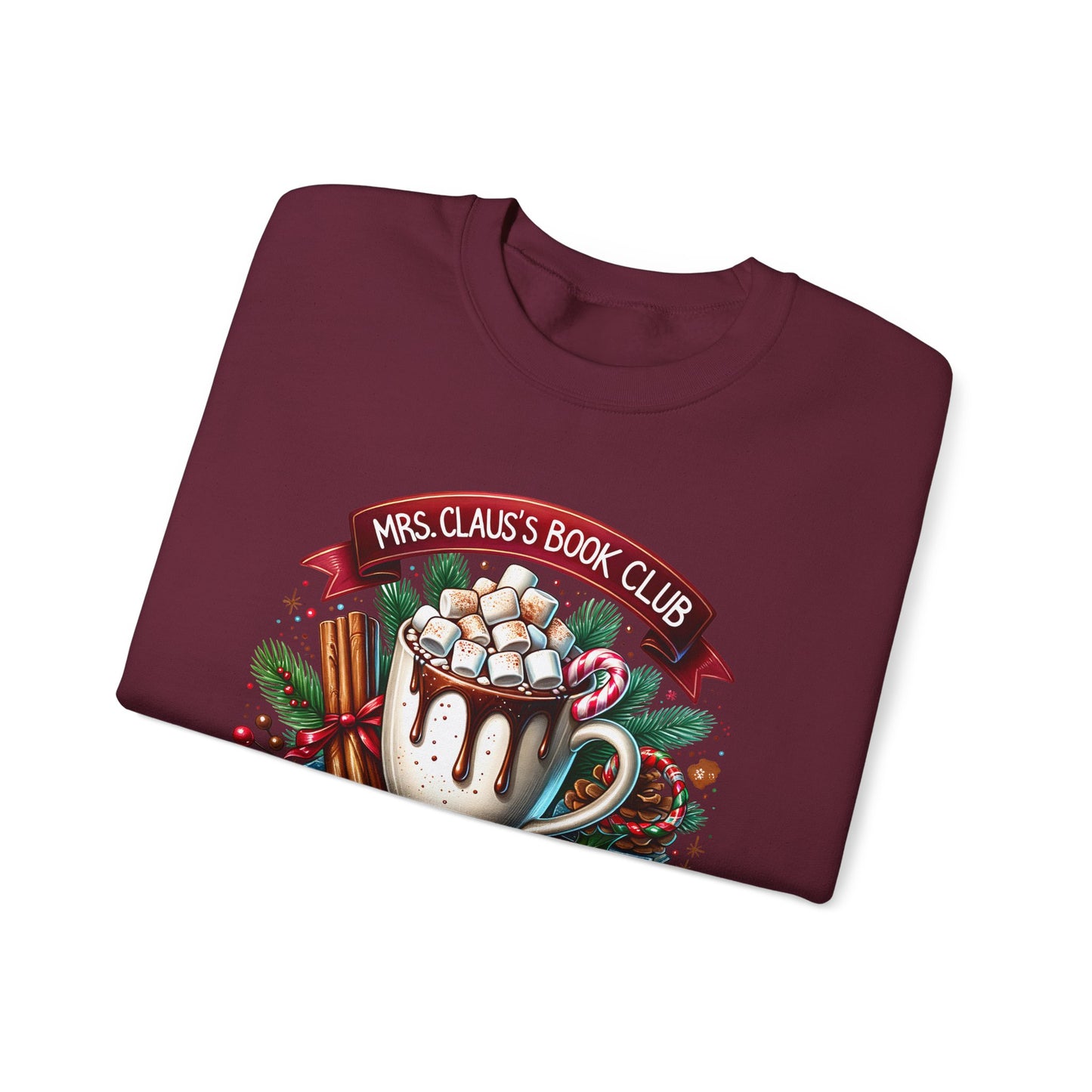 Mrs. Claus's Book Club Sweatshirt