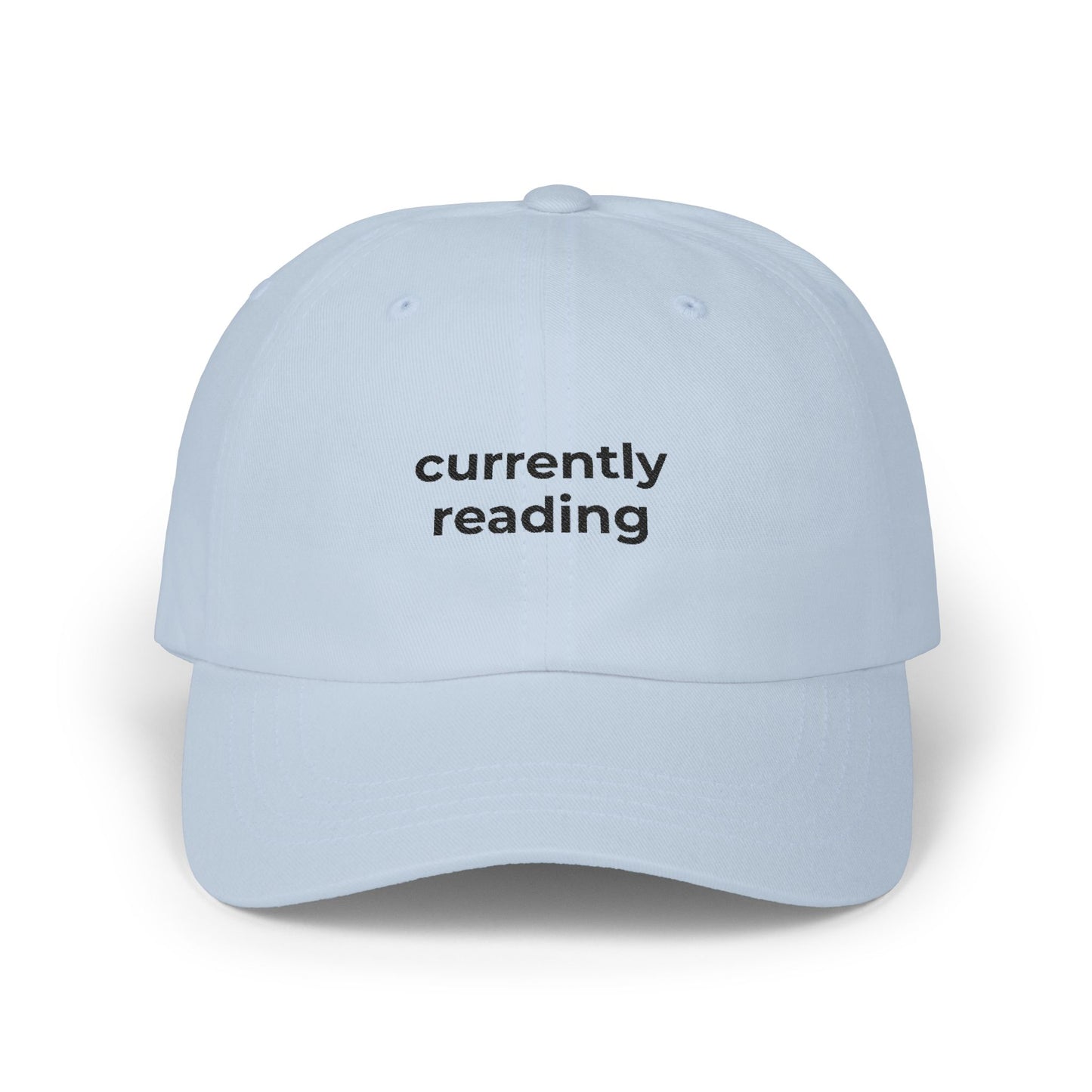 Currently Reading Embroidered Cap
