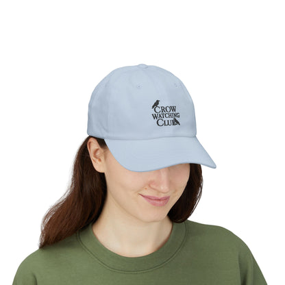 Crow Watching Club Embroidered Hat