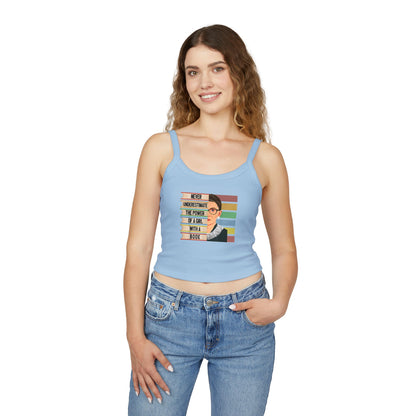 Girl With A Book Tank