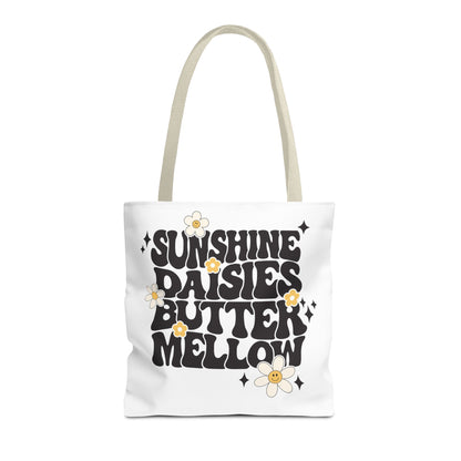Sunshine Daisies Butter Mellow Tote Bag
