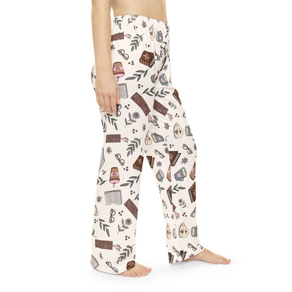 Books & Coffee Pajama Pants