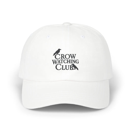 Crow Watching Club Embroidered Hat