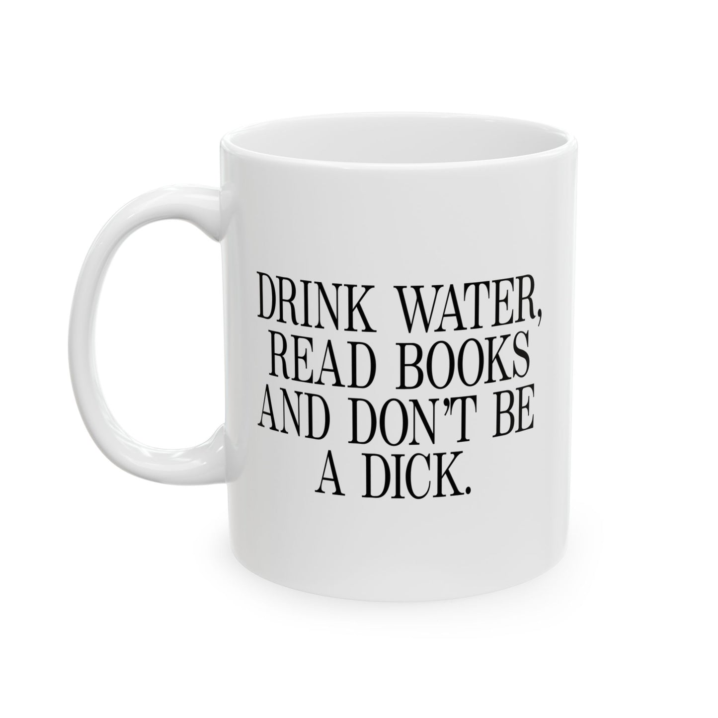 Drink Water & Read Books Mug