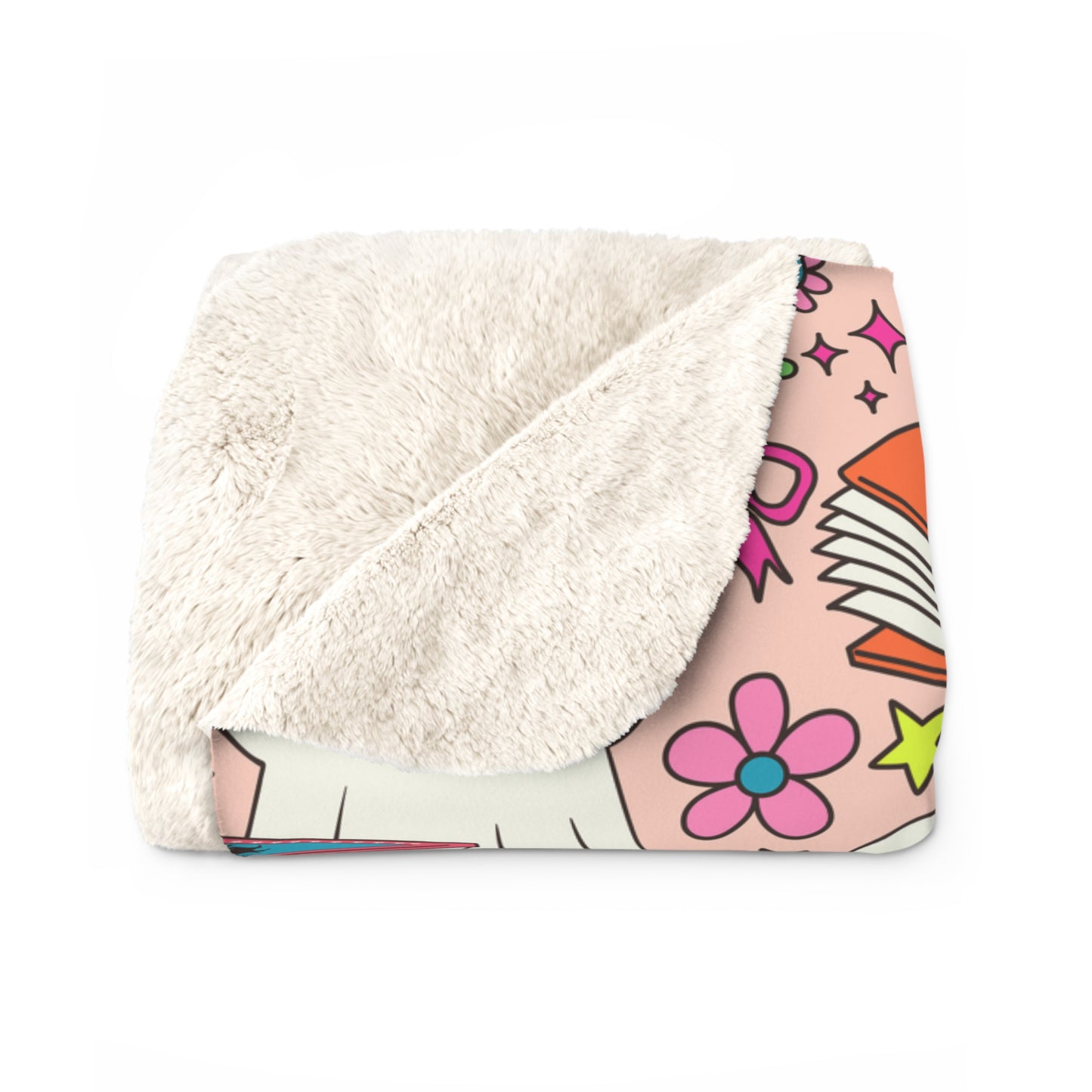 Spooky Stories Sherpa Blanket