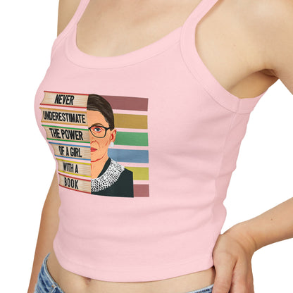 Girl With A Book Tank