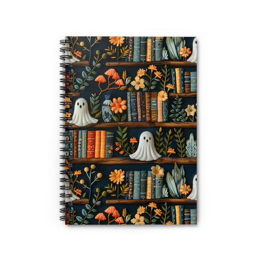 Haunted Library Notebook