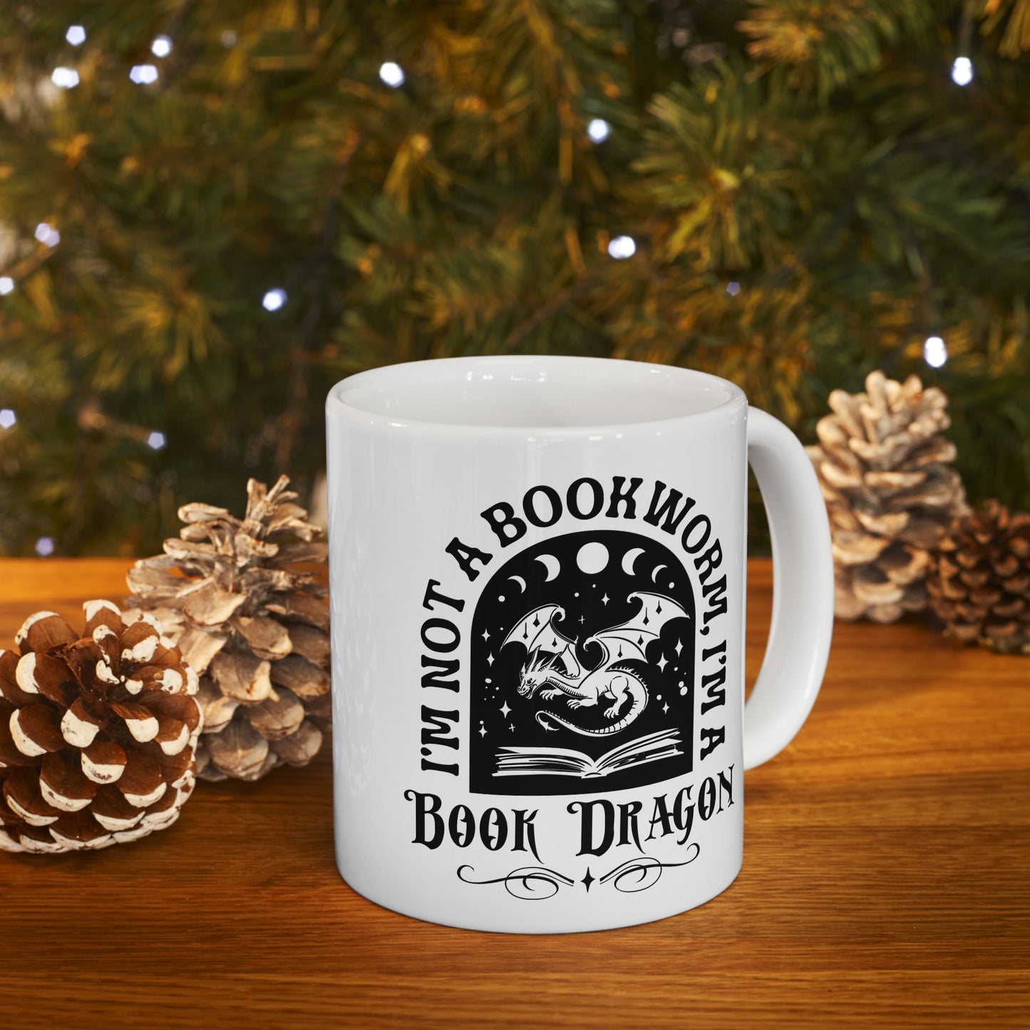 I'm a Book Dragon Mug