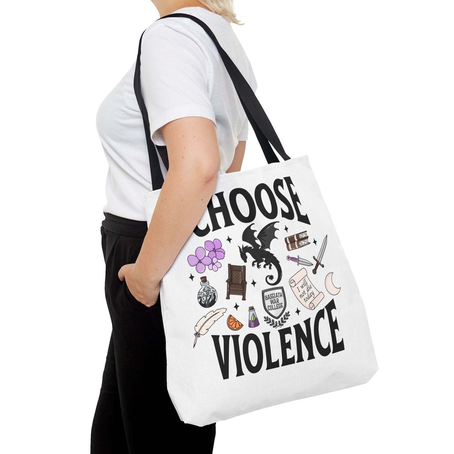 Choose Violence Tote Bag