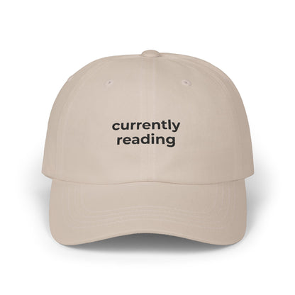 Currently Reading Embroidered Cap