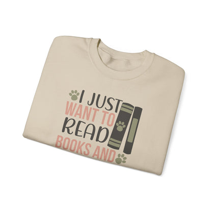 I Just Want to Read Sweatshirt