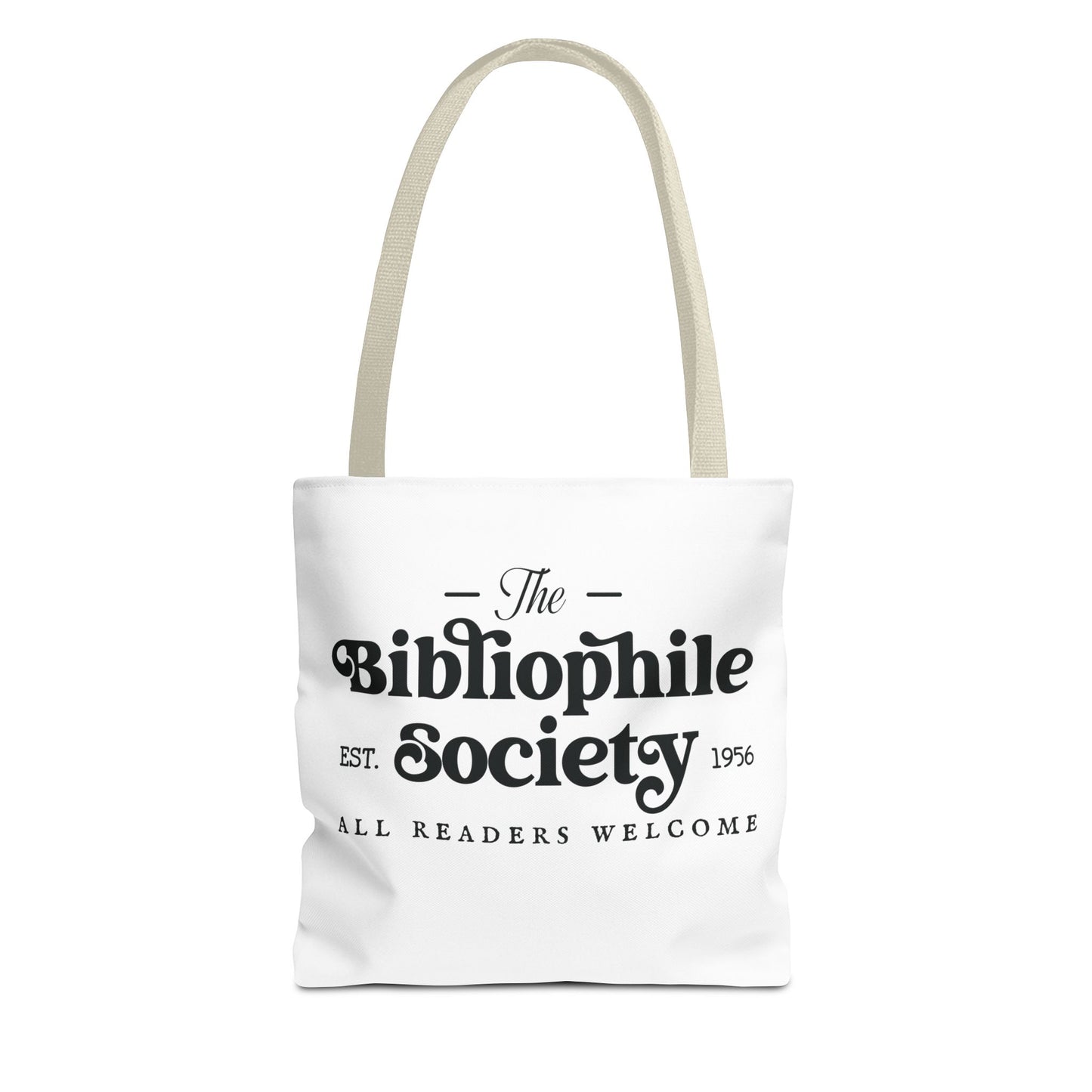 Bibliophile Society Tote Bag