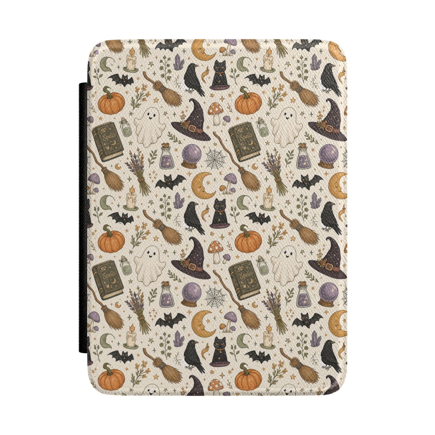 Halloween Witchy Kindle Case — Spooky Halloween Patterned E-Reader Cover