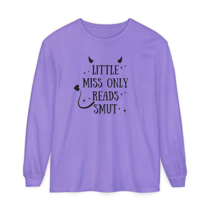 Little Miss Only Reads Smut Long Sleeve Tee
