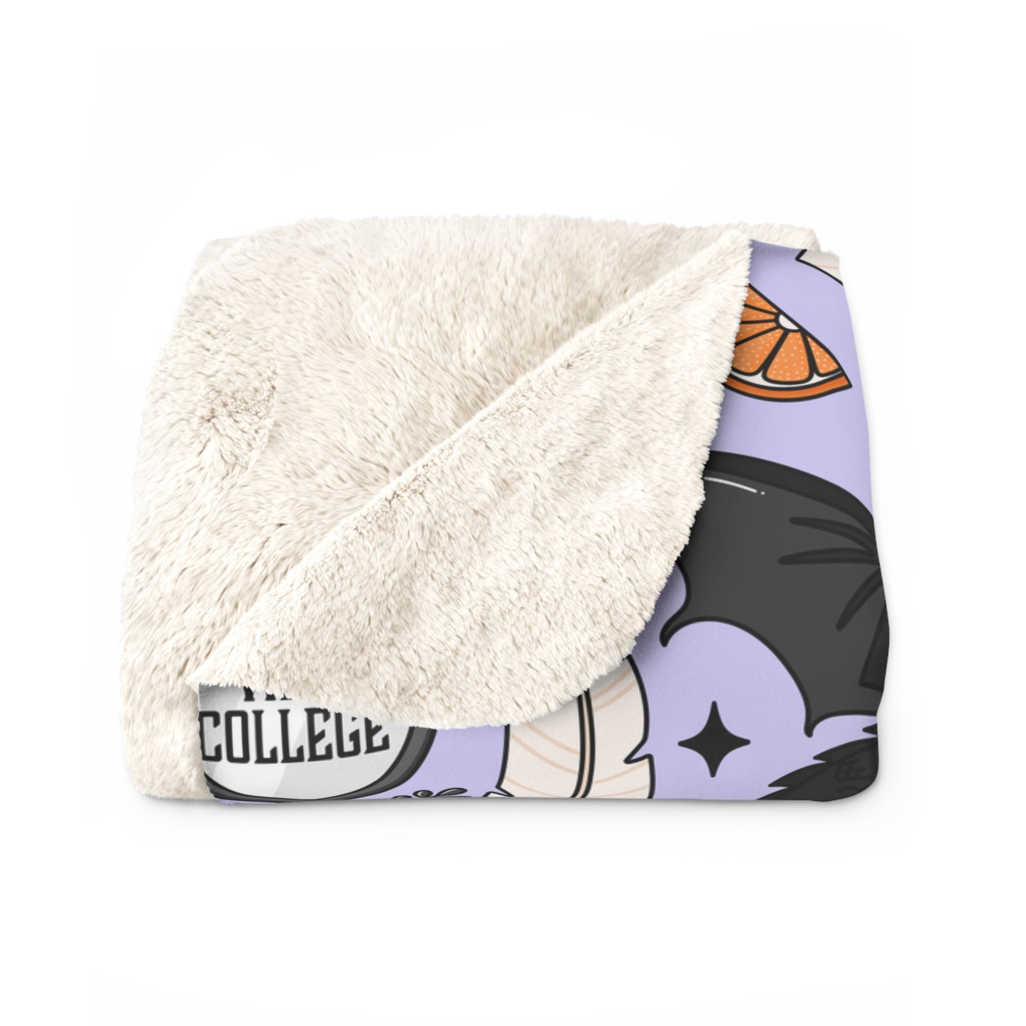 Fourth Wing Sherpa Blanket