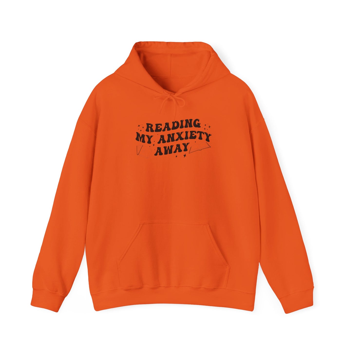 Reading My Anxiety Away Hoodie