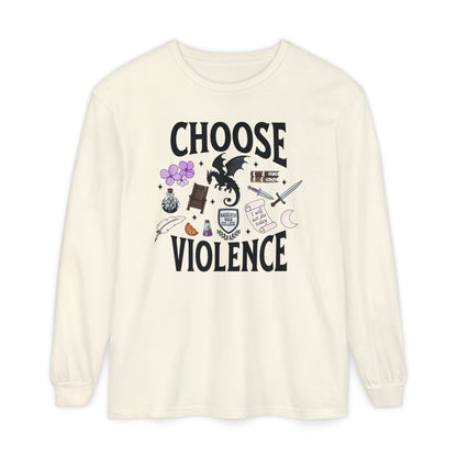 Choose Violence Long Sleeve Tee