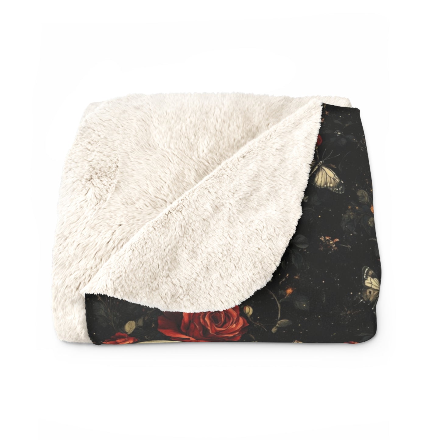 Midnight Romance Sherpa Blanket