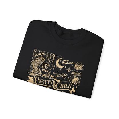 Pretty Girls Read Sweatshirt