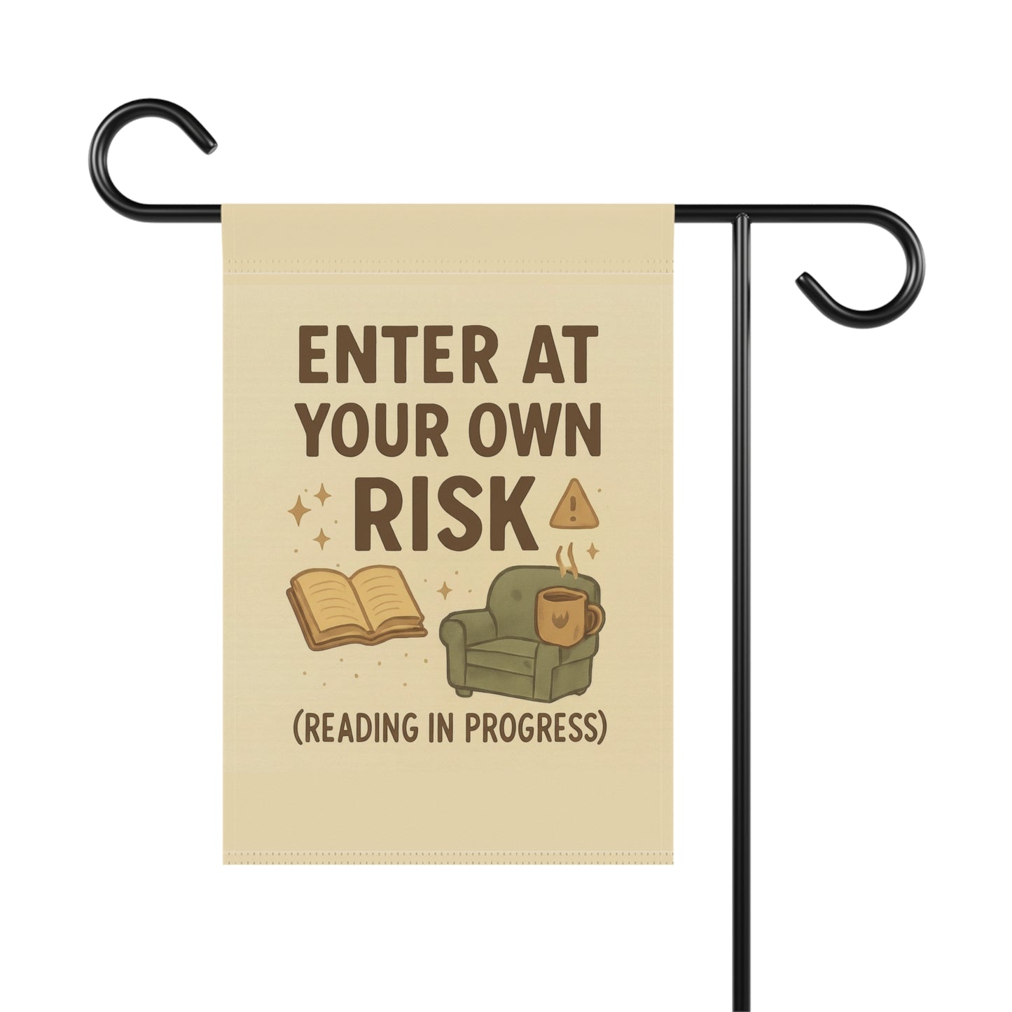 Enter At Your Own Risk Flag