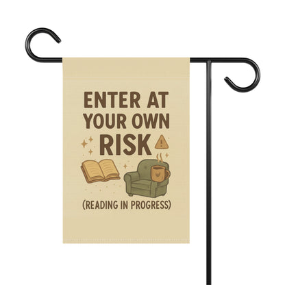 Enter At Your Own Risk Flag