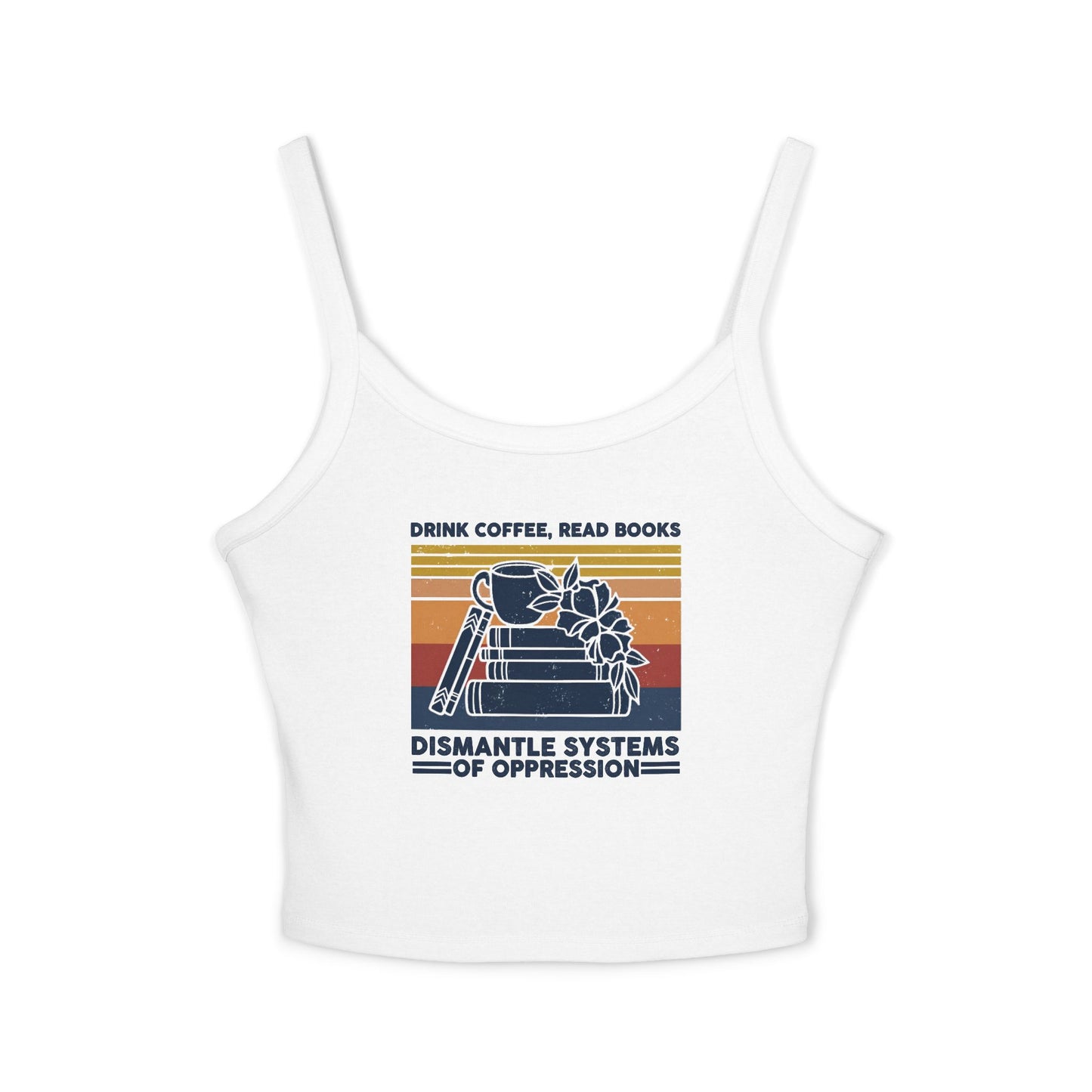 Drink Coffee Read Books Tank