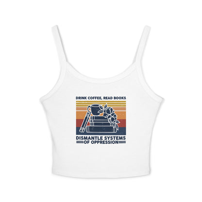 Drink Coffee Read Books Tank