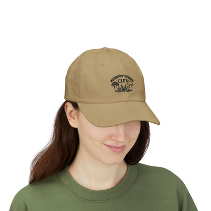 Mushroom Foraging Club Dad Cap