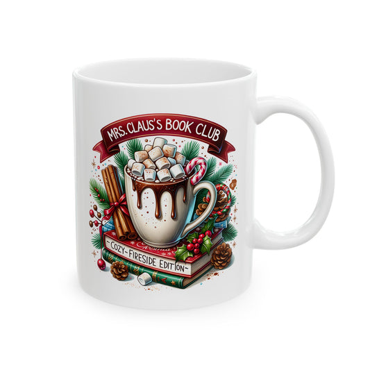 Mrs. Claus's Book Club Mug