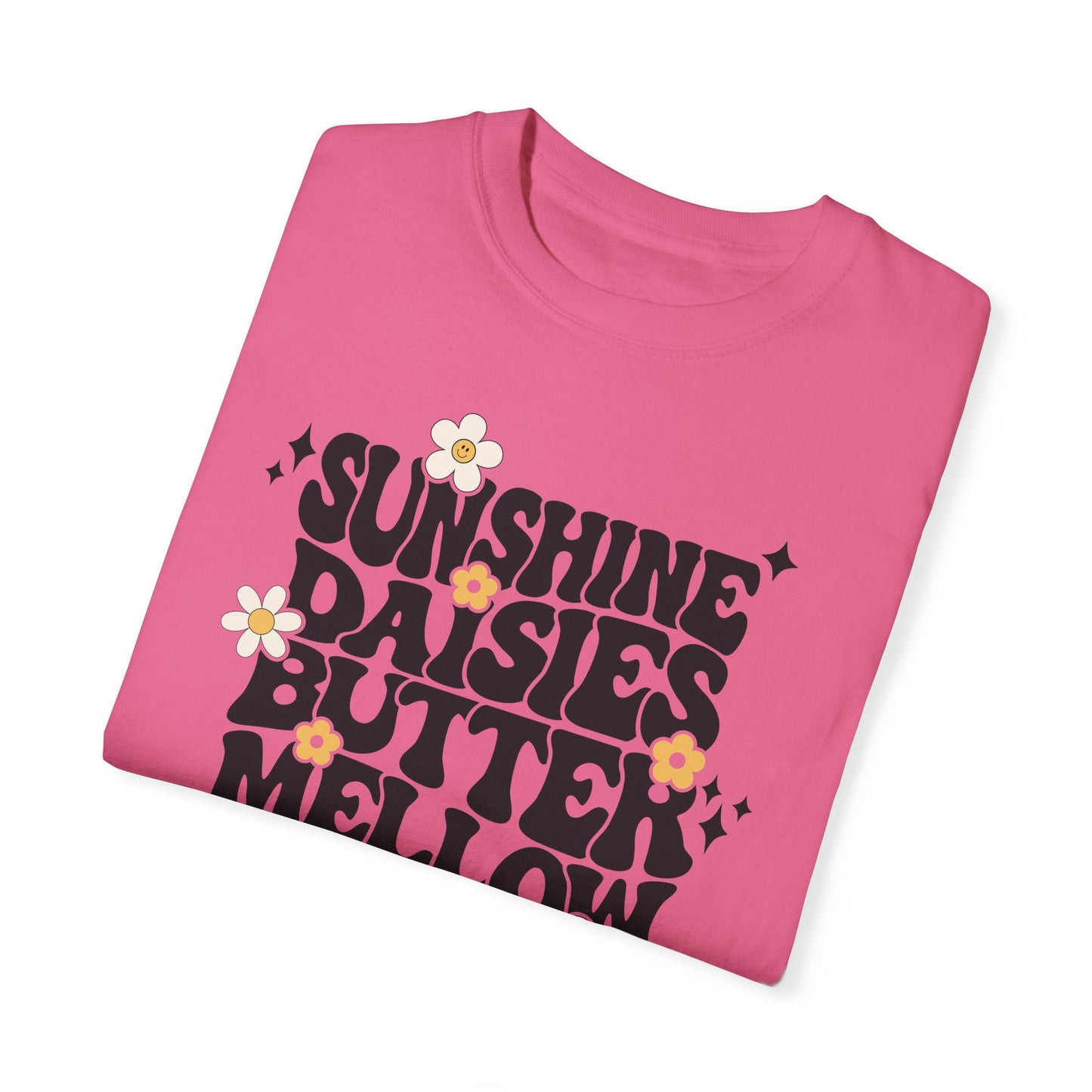 Sunshine Daisies Butter Mellow Tee