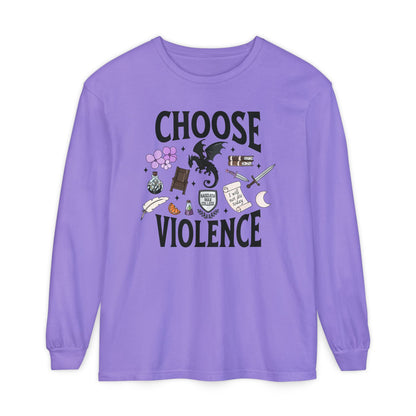 Choose Violence Long Sleeve Tee