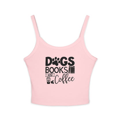 Dogs Books & Coffee Tank