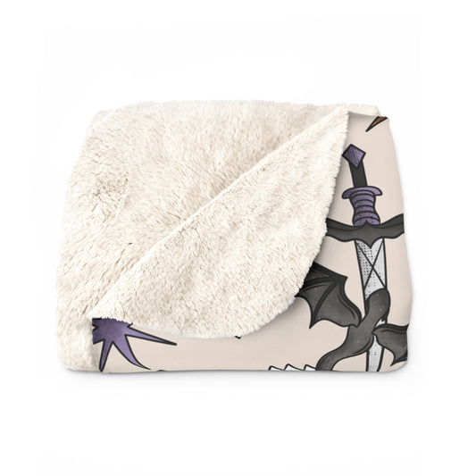 Fantasy Lovers Sherpa Blanket