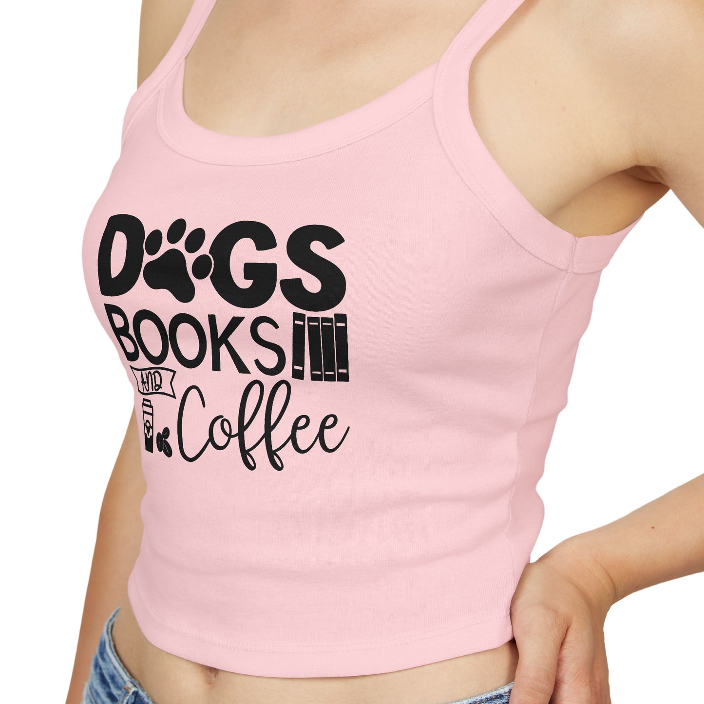 Dogs Books & Coffee Tank