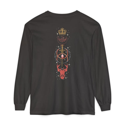 Fire Breathing Bitch Queen Long Sleeve Tee