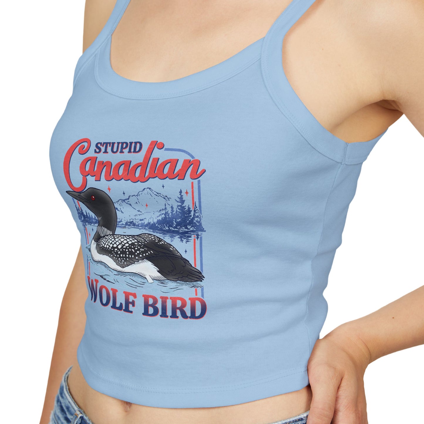 Stupid Canadian Wolf Bird Tank