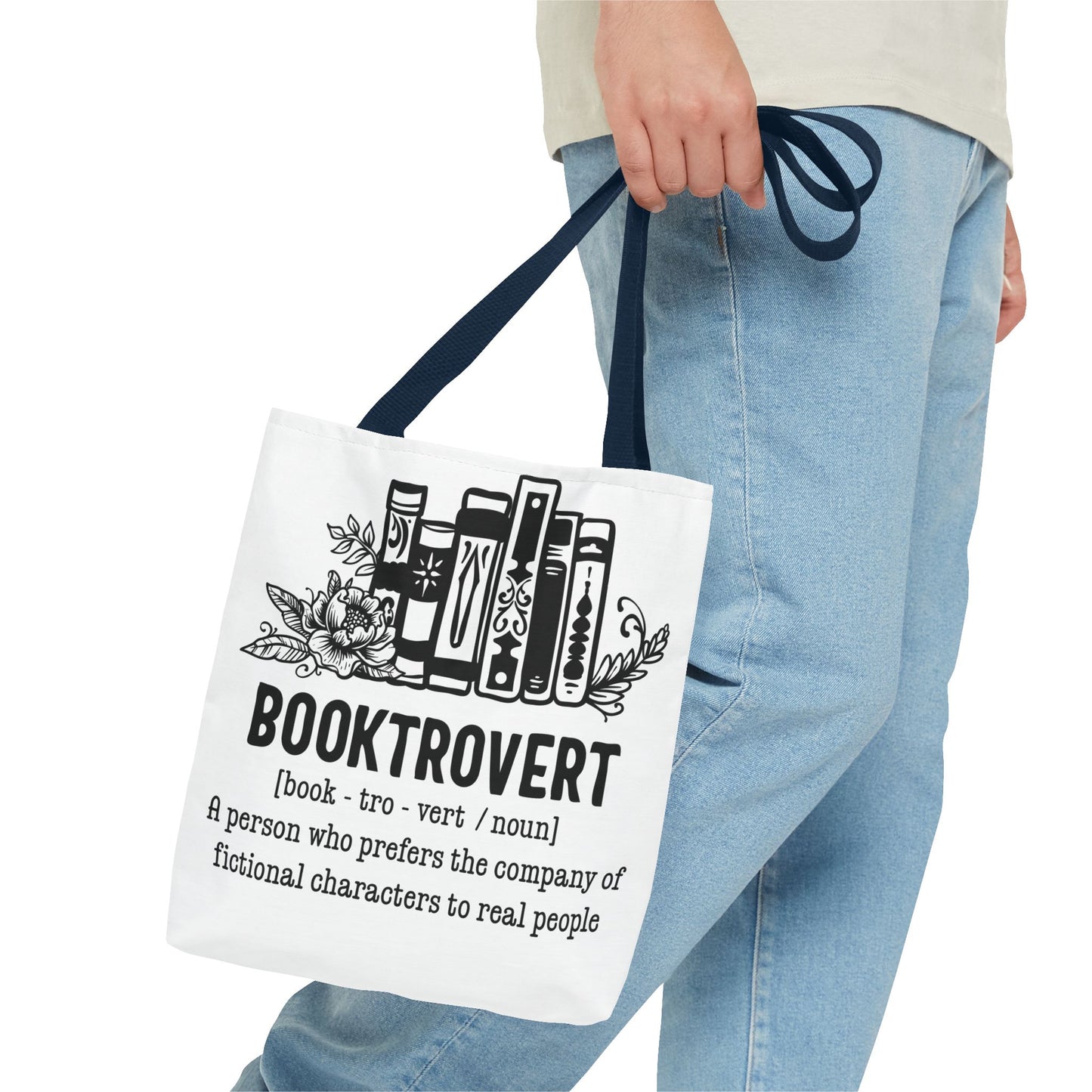 Booktrovert Definition Tote Bag